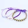 Pulsera Trenzada de Concha con Hilo Encerado Impermeable Estilo Bohemio Más Vendida de Amazon Juego de Tres Piezas Stock Listo del Fabricante