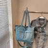 Bolsa de Lona para Mujer de Gran Capacidad Bolso Tote Bolso de Axila de Alto Valor Nueva Bolsa de Cosméticos Bolso Cruzado de Nicho Bolso de Hombro