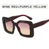 Gafas de sol con montura generosa de moda Gafas de sol con montura gruesa para hombre y mujer europeas y americanas Gafas de sol de moda personalizadas populares transfronterizas