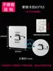 Gancho de Espejo de Acero Inoxidable Pieza Colgante de Vidrio Gancho Adhesivo para Parte Trasera de Espejo Accesorios de Ferretería Engrosados para Baño Cobre Sin Taladro