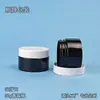 Botella de Crema Personalizada de 50g Plástico PET Loción Sólida Hidratante Boca Ancha Botella de Crema Boca de 56 Dientes Tapa de Rosca de PP Botella Vacía