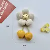 Flor de Pan Nueva Estilo Coreano Flor de Girasol Flor de Algodón DIY Ropa Bolsa Sombreros Cortina Accesorios Accesorios Mayoreo