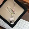 Corrente de Celular Gatinho Estilo Antigo, Pingente Criativo de Mochila Estilo Chinês, Decoração de Estojo, Pequenos Itens, Pingente para Menina Estudante