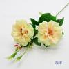 2 cabeças Rosa Lefy ramo único decoração de mesa flor artificial arranjo de flores para casamento loja paisagismo layout flor cruzada venda quente transfronteiriça