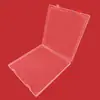Caixa Quadrada Caixa de Arquivo Transparente Grande Capacidade Doméstica Pequena Tábua de Desenho Caixa de Armazenamento PP Caixa de Arquivo de Ferramentas Desktop