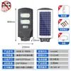 Luz de Jardín Solar de Nueva Energía con Inducción Corporal Humana, Impermeable para Exteriores, Luz de Calle Solar Integrada de Alta Potencia