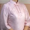 Botón Cheongsam Borla Orejas de Conejo Cola Larga Botón Chino Tejido a Mano Traje Tang Hanfu Accesorios Decorativos