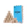 Baile cor natural rolo sem miolo papel higiênico atacado papel higiênico doméstico rolo grande papel higiênico sólido toalha de papel higiênico