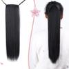 Nueva Peluca de Cola de Caballo Larga y Alta con Pinza Cantidad de Cabello para Mujer Peluca de Estudiante Invisible Cola de Caballo Peluca Natural Lacia Cola de Caballo