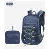 Mochila Logo Personalizado Dobrável Armazenamento Outdoor Caminhada Viagem Mochila Masculina e Feminina Presente Bolsa Escolar Logo Estampado