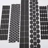 Almohadillas para Pies de Eva Negras Redondas Antideslizantes Malla Autoadhesivas Espuma Almohadillas para Pies Espuma Cinta de Doble Cara Fuerte Junta de Eva Absorbente de Impactos