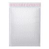 Bolsa de Burbujas de Película Perlada Compuesta Blanca Venta al por Mayor Impermeable y Envoltura de Burbujas Ropa Bolsa Autoadhesiva Bolsa de Espuma para Empaque Express