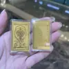 Ouro Puro 999 Adesivos de Ouro para Celular Oito Deuses Guardiões, Doze Signos do Zodíaco Cartões de Ouro de Segurança Adesivos, Pequenos Presentes Atacado