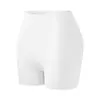 Pantalones Cortos de Seguridad y Ropa Interior Dos en Uno Sin Costuras Transfronterizos para Mujer, Entrepierna Fina de Algodón Puro, Leggings de Seda de Hielo de una Pieza, Anti-Exposición