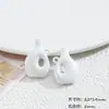 Nuevo Colgante Geométrico Simple en Forma de Jarrón de Aleación Hecho a Mano DIY Encanto para Teléfono Accesorio para Bolso Materiales