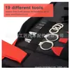 Kit de Ferramentas com 19 Peças Ferramentas para Remoção e Instalação de Painel de Carro Desmontagem e Modificação de Áudio Reparo Painel Interno Carroceria
