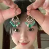 Lindos Brincos ~ Estilo Étnico Brincos com Franjas de Cristal Exóticos Longos Retrô de Alta Qualidade Atacado