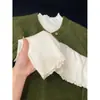 Tejido de punto suave y ceroso de cuello alto medio para mujer en Otoño e Invierno, Top base adelgazante con manga larga de punto estilo coreano