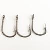 Anzóis de Pesca Marítima no Atacado com Barbatanas, Anzol Único para Pesca com Isca Artificial, Adequado para Peixe-Preto e Atum, com Sub-Linha, Anzol de Placa de Ferro, Aço Inoxidável, Ferramenta Anti-Ferrugem