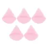 Venta Directa de Fábrica Esponja Triangular Grande para Polvo, Doble Uso para Aplicación Seca y Húmeda, Esponja Triangular de Terciopelo, Esponja de Terciopelo para Fijación de Maquillaje, Polvo Suelto