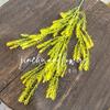Melaleuca Dourada Flor de Simulação Salgueiro Dourado Planta Verde de Simulação Arranjo de Flor para Casamento Decoração Melaleuca Grama Mori Arranjo de Flor