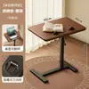 Mesa de noche ajustable y móvil, se puede empujar debajo de la cama, adecuada para apartamentos, hoteles y camas individuales como mesa de computadora