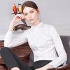 Camisa blanca de manga larga para mujer, ropa de negocios de primavera, corte entallado, ropa formal, ropa de trabajo, estilo coreano, talla grande, combina con todo, camisa blanca para mujer, ropa de trabajo