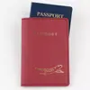 Bolsa para pasaporte de cuero PU con explosivo transfronterizo en stock, multifunción, puede poner tarjeta bancaria, bolsa para identificación, funda de cuero, portapasaporte portátil