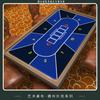 Tapete de Póker Texas Hold'Em Superventas Transfronterizo Tamaño Grande Borde Cosido Engrosado Antideslizante Tapete de Mesa Baccarat Póker Personalizado