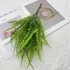 Plantas Verdes Simuladas, Grama Persa, Plantas Grama Fênix, Ramalhetes, Flores Artificiais, Guias de Caminho para Casamento, Acessórios de Decoração para Casa, Folhas Persas