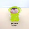 Perro tumbado explosivo estéreo luminoso Lilith accesorios de resina diy paisaje en miniatura colgante de coche transmisión en vivo bolsa ciega par