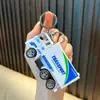 Llavero de coche cool de fricción, divertido llavero colgante de modelo de juguete de motocicleta para aliviar el estrés, al por mayor