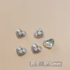 Buccellati Manicura Joyería de Circonita Lujo Ligero Estilo Retro Trébol de Cuatro Hojas Corazón Diamante para Uñas Super Brillante Accesorios Venta al por Mayor