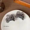 Accesorios para el Cabello de Niña con Lentejuelas Rojas, Orejas de Conejo y Moño, Pasador de Corona de Princesa, Pasador para Bebé Niña Linda, Tocado