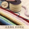 Cuerda de Algodón de Color Gruesa de 10 mm 10 m 6 m Hecha a Mano DIY Tejido Cordón de Ajuste Cuerda de Amarre Cuerda Decorativa