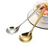 Cuchara para avena de acero inoxidable 304 cuchara para sopa cuchara pública doméstica concha para sopa cuchara para sopa engrosada cuchara para avena cuchara para olla caliente