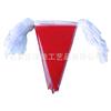Banderines de Cuerda Rojos y Blancos Banderas Triangulares de Advertencia para Exteriores Banderas de Colores Banderas de Seguridad para Obra Cinta de Aislamiento para Vallas Cinta de Aislamiento para Obra