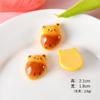 Comida en miniatura de dibujos animados para jugar al por mayor, accesorios de goma de crema para hacer tú mismo, accesorios hechos a mano, materiales de resina.