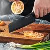 Cuchillo de cerámica de hoja negra para el hogar Haolisuo, cuchillo de cocina para suplemento alimenticio para niños con protección, a prueba de polvo, cuchillo de cocina pequeño de cerámica, cocina, cuchillo de cocina