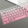Para película de teclado de 14 pulgadas ASUS R417S F455 teclas de computadora portátil cóncavas y convexas cubierta impermeable A441N