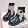 Botas Martin para Niñas 2026 Otoño Nuevo Estilo Botines Cortos para Niñas Botas Cortas de Piel Estilo Británico Retro para Niños Botas de Moda Elegantes