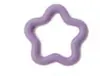 Fivela Marca de Metal Colorida Fivela Marca Estrela Fivela Marca de Metal Pintura Arco-Íris Crochê Tecido DIY terno