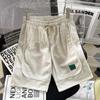 Shorts de Marca Nova e Tendência para Homens Verão 2024, Calças de Cinco Pontos da Moda, Calças Casuais Finas, Venda Direta no Atacado Estilo Reto