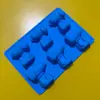 Molde de Silicona Pequeño de Snoopy de 6 Piezas para Chocolate, Molde para Pastel, Molde para Cubitos de Hielo, Molde Squishy, Molde de Resina