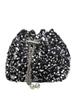 Bolso de lentejuelas de diseño nicho popular de este año para mujer 2024 nuevo bolso bandolera de cadena versátil bolso de hombro tipo cubo