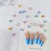 Librito Rojo Súper Venta Nuevo Aurora Color Mezclado Mini Accesorios para Arte de Uñas Hechos a Mano DIY Accesorios para Arte de Uñas para Niñas
