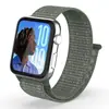 Adequado para Pulseiras de Nylon para Apple Watch, Pulseiras de Tecido de Nylon para Apple Watch, Pulseiras de Argola de Velcro