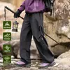 Nuevos pantalones de exterior impermeables, resistentes a las arrugas y repelentes al agua para camping y senderismo en pareja, diseño moderno de pantalones de trabajo para hombre