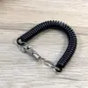 Llavero creativo con cordón retráctil antirrobo y antipérdida, correa para teléfono móvil para personas mayores, cordón elástico extensible para hombres y mujeres, cordón de resorte
