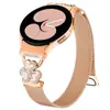Adecuado para Samsung Galaxy Watch7 Trébol de Corazón Correa de Reloj Milanesa Watch6 Sin Costuras